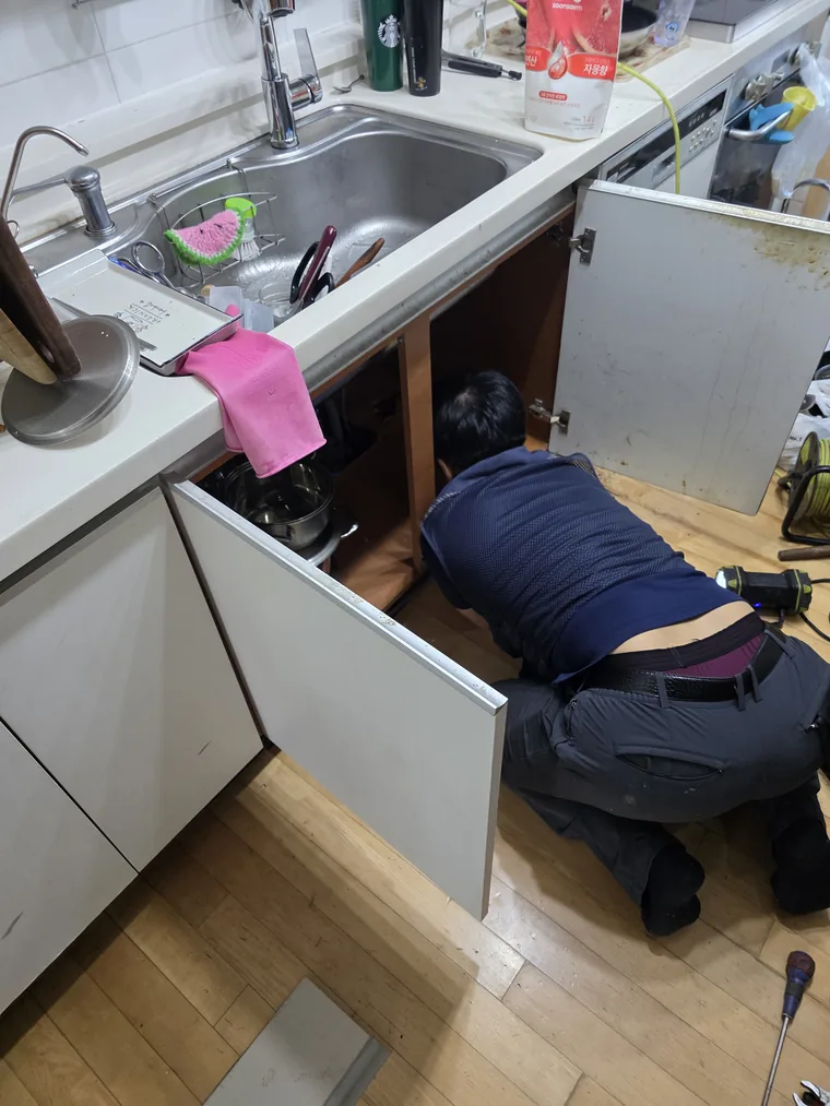싱크대 막힘